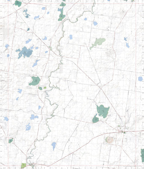 Getlost Map 7522-3 DERRINALLUM Victoria Topographic Map V16b 1:25,000 Preview 1