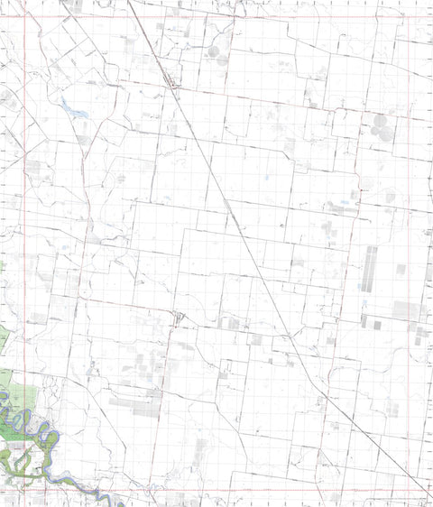 Getlost Map 7826-3 WOMBOOTA Victoria Topographic Map V16b 1:25,000 Preview 1