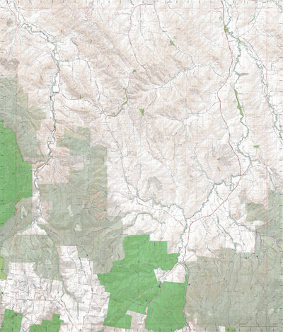 Getlost Map 7923-2 GLENBURN Victoria Topographic Map V16b 1:25,000 Preview 1