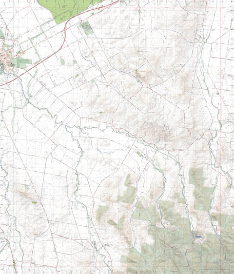 Getlost Map 8124-4 WINTON Victoria Topographic Map V16b 1:25,000 Preview 1
