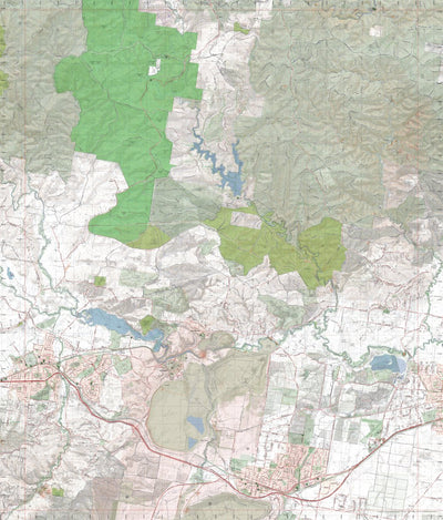 Getlost Map 8121-1 MOE Victoria Topographic Map V16b 1:25,000 Preview 1