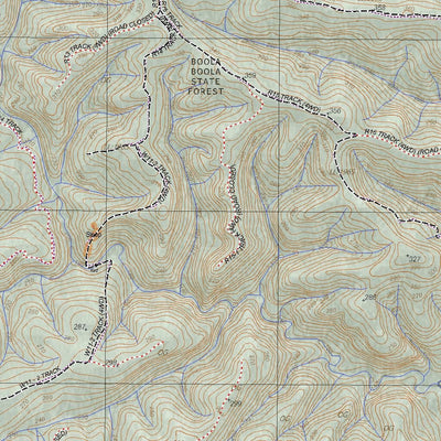 Getlost Map 8121-1 MOE Victoria Topographic Map V16b 1:25,000 Preview 3
