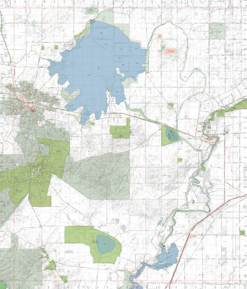 Getlost Map 7924-4 MURCHISON Victoria Topographic Map V16b 1:25,000 Preview 1