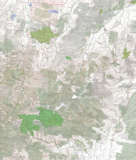 Getlost Map 8221-3 CARRAJUNG Victoria Topographic Map V16b 1:25,000 Preview 1