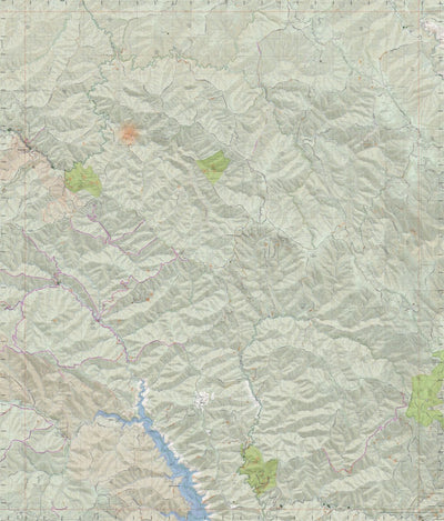 Getlost Map 8122-1 ABERFELDY Victoria Topographic Map V16b 1:25,000 Preview 1