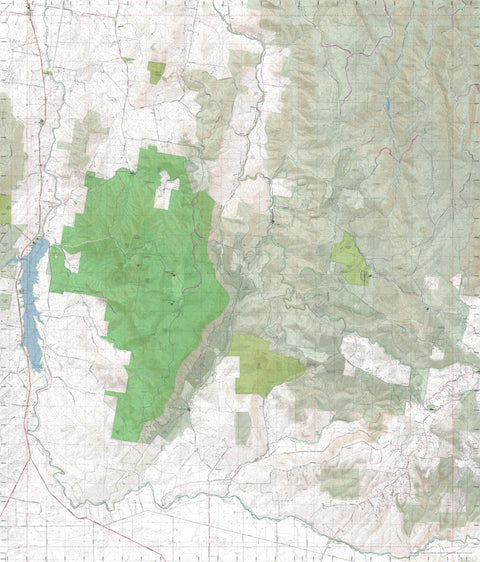 Getlost Map 8124-3 SAMARIA Victoria Topographic Map V16b 1:25,000 Preview 1