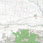 Getlost Map 8221-1 ROSEDALE Victoria Topographic Map V16b 1:25,000 Preview 1