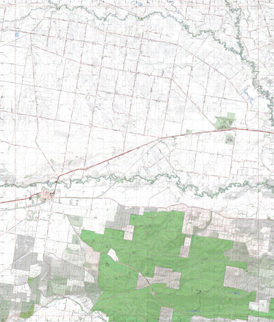 Getlost Map 8221-1 ROSEDALE Victoria Topographic Map V16b 1:25,000 Preview 1