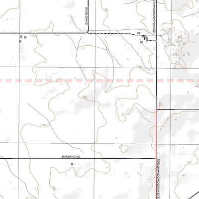 Getlost Map 8125-4 YARRAWONGA Victoria Topographic Map V16b 1:25,000 Preview 2