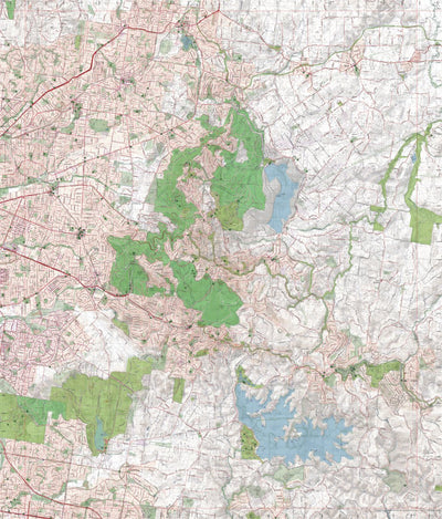 Getlost Map 7922-2 MONBULK Victoria Topographic Map V16b 1:25,000 Preview 1