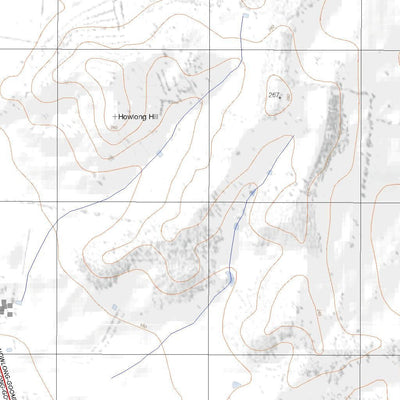 Getlost Map 8226-3 HOWLONG Victoria Topographic Map V16b 1:25,000 Preview 3
