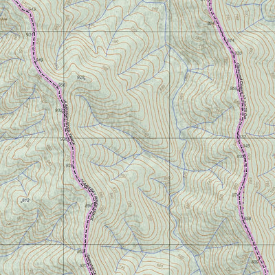 Getlost Map 8223-1 SELWYN Victoria Topographic Map V16b 1:25,000 Preview 2