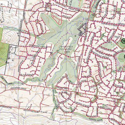 Getlost Map 8225-1 ALBURY Victoria Topographic Map V16b 1:25,000 Preview 3