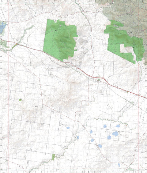 Getlost Map 7523-3 BUANGOR Victoria Topographic Map V16b 1:25,000 Preview 1