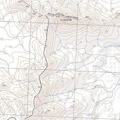 Getlost Map 7523-3 BUANGOR Victoria Topographic Map V16b 1:25,000 Preview 2