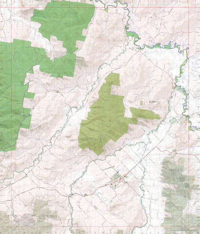 Getlost Map 8425-1 CORRYONG Victoria Topographic Map V16b 1:25,000 Preview 1