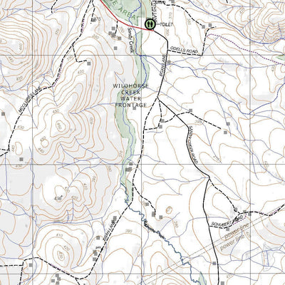 Getlost Map 8325-3 GUNDOWRING Victoria Topographic Map V16b 1:25,000 Preview 2