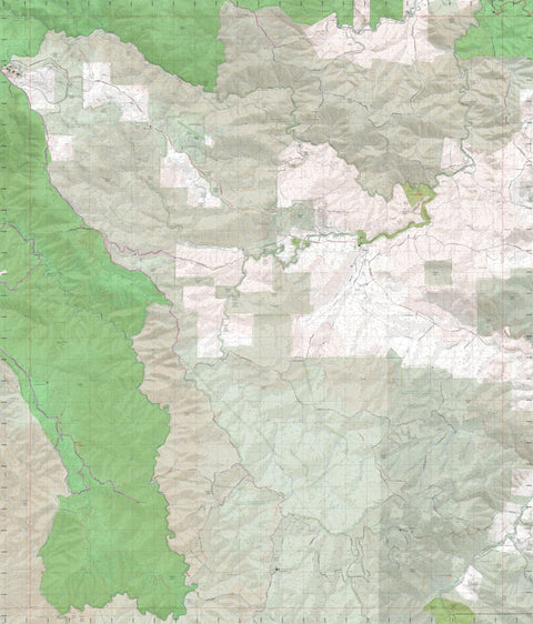 Getlost Map 8323-1 COBUNGRA Victoria Topographic Map V16b 1:25,000 Preview 1