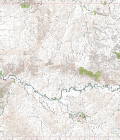 Getlost Map 7923-1 YEA Victoria Topographic Map V16b 1:25,000 Preview 1
