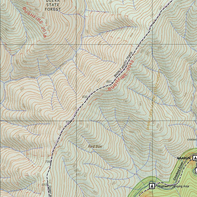 Getlost Map 8323-3 CROOKED RIVER Victoria Topographic Map V16b 1:25,000 Preview 3