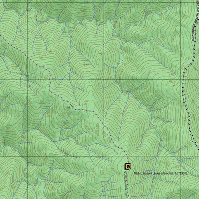 Getlost Map 8324-3 FEATHERTOP Victoria Topographic Map V16b 1:25,000 Preview 2
