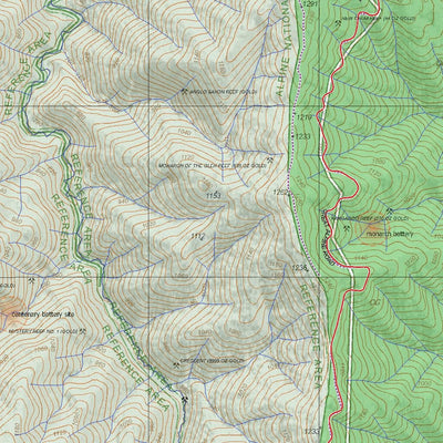 Getlost Map 8324-3 FEATHERTOP Victoria Topographic Map V16b 1:25,000 Preview 3