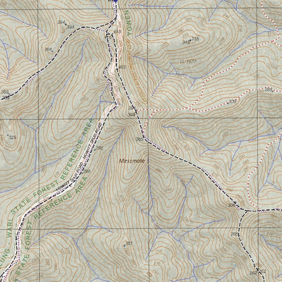 Getlost Map 8422-4 TAYLOR Victoria Topographic Map V16b 1:25,000 Preview 3