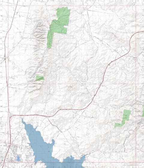 Getlost Map 8326-3 MULLENGANDRA Victoria Topographic Map V16b 1:25,000 Preview 1