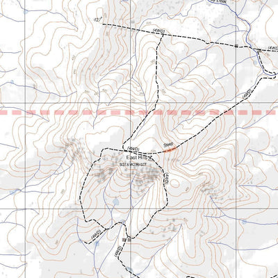 Getlost Map 8326-3 MULLENGANDRA Victoria Topographic Map V16b 1:25,000 Preview 2