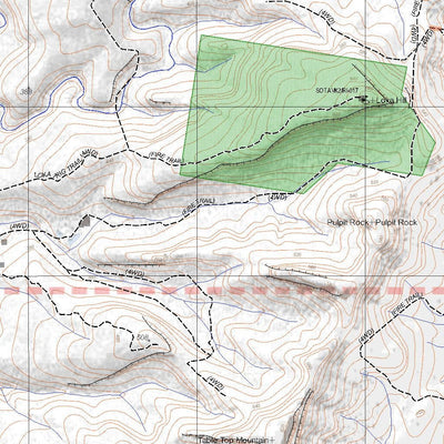 Getlost Map 8326-3 MULLENGANDRA Victoria Topographic Map V16b 1:25,000 Preview 3