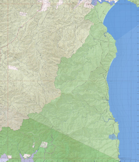 Getlost Map 8823-2 NADGEE Victoria Topographic Map V16b 1:25,000 Preview 1