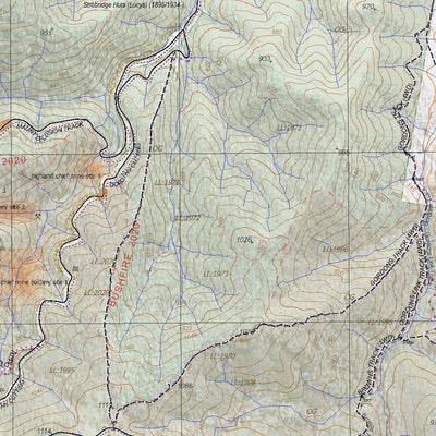 Getlost Map 8423-3 BROOKVILLE Victoria Topographic Map V16b 1:25,000 Preview 3