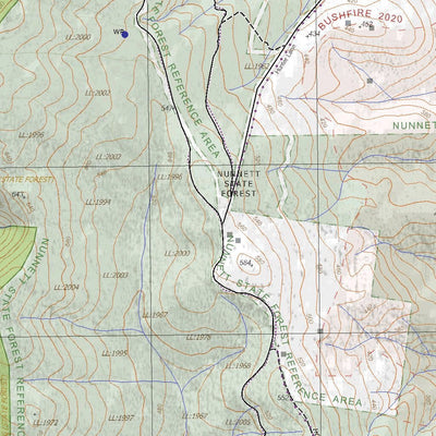 Getlost Map 8523-3 MURRINDAL Victoria Topographic Map V16b 1:25,000 Preview 2