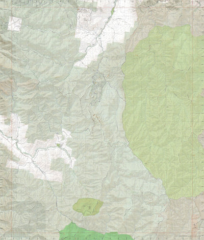 Getlost Map 8425-3 CRAVENSVILLE Victoria Topographic Map V16b 1:25,000 Preview 1