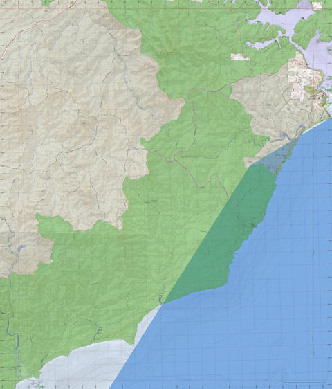 Getlost Map 8822-4 WINGAN Victoria Topographic Map V16b 1:25,000 Preview 1