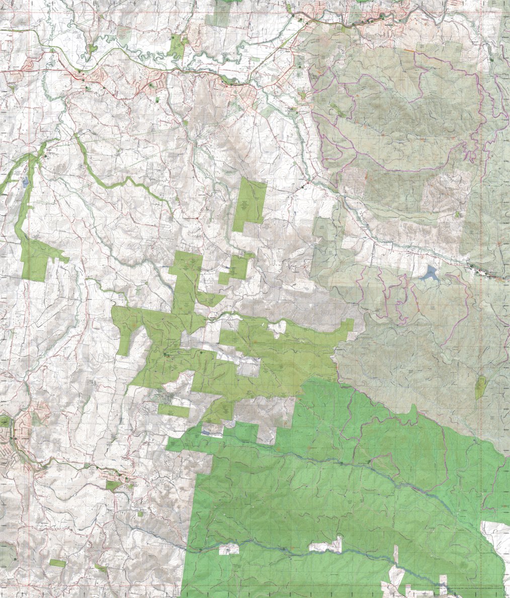 Getlost Map 85422-3 GEMBROOK Victoria Topographic Map V16b 1:25,000 by ...