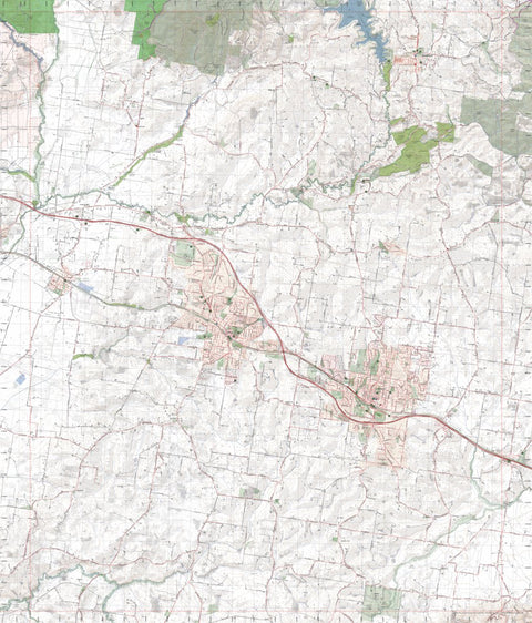 Getlost Map 85421-1 DROUIN Victoria Topographic Map V16b 1:25,000 Preview 1