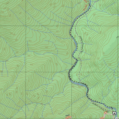 Getlost Map 8223-2 MOROKA Victoria Topographic Map V16b 1:25,000 Preview 2