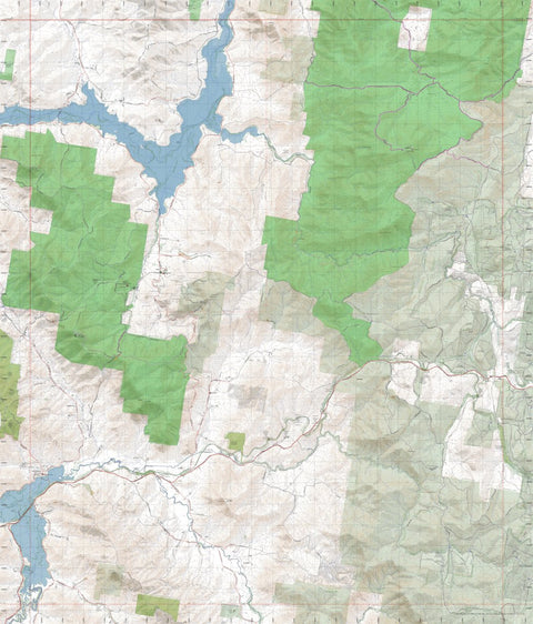 Getlost Map 8325-1 GRANYA Victoria Topographic Map V16b 1:25,000 Preview 1