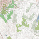 Getlost Map 7724-2 BENDIGO Victoria Topographic Map V16b 1:25,000 Preview 1
