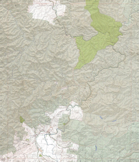 Getlost Map 8422-1 BRUTHEN Victoria Topographic Map V16b 1:25,000 Preview 1
