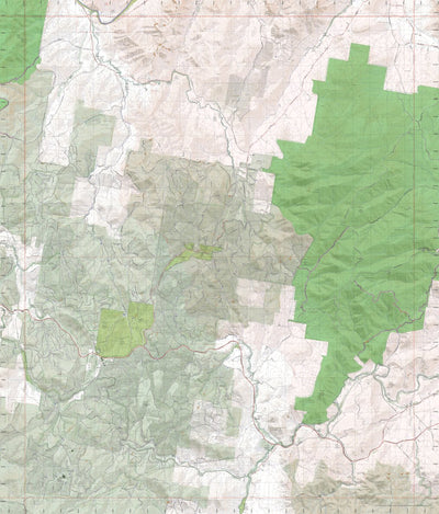 Getlost Map 8425-4 SHELLEY Victoria Topographic Map V16b 1:25,000 Preview 1