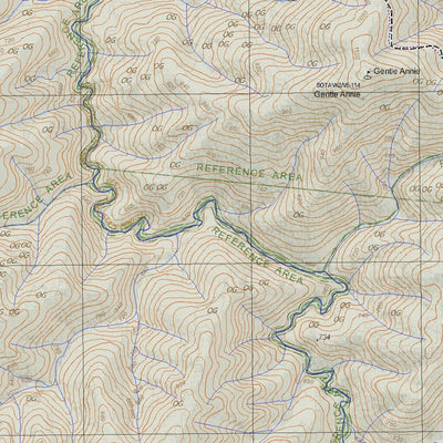 Getlost Map 8425-2 NARIEL Victoria Topographic Map V16b 1:25,000 Preview 3
