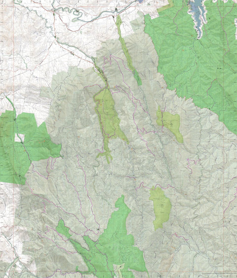 Getlost Map 85423-2 THORNTON Victoria Topographic Map V16b 1:25,000 Preview 1