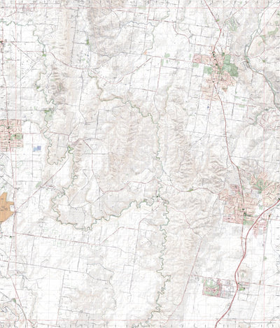 Getlost Map 7823-2 KILMORE Victoria Topographic Map V16b 1:25,000 Preview 1