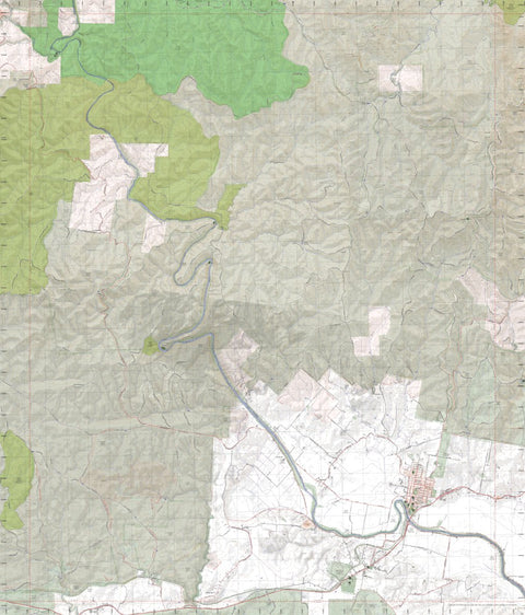 Getlost Map 8522-1 ORBOST Victoria Topographic Map V16b 1:25,000 Preview 1