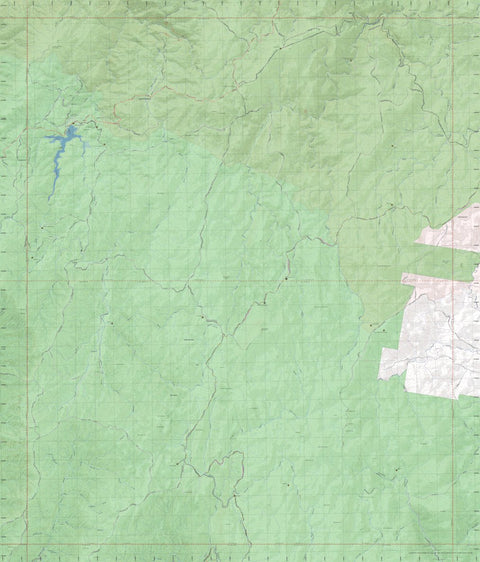 Getlost Map 8525-1 TOOLONG Victoria Topographic Map V16b 1:25,000 Preview 1