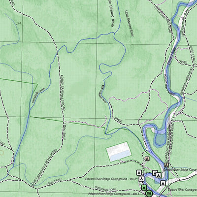 Getlost Map 7826-2 MATHOURA Victoria Topographic Map V16b 1:25,000 Preview 3