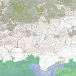 Getlost Map 81254-1 TOORA Victoria Topographic Map V16b 1:25,000 Preview 1