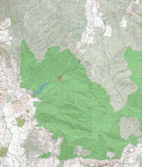 Getlost Map 85422-4 JULIET Victoria Topographic Map V16b 1:25,000 Preview 1
